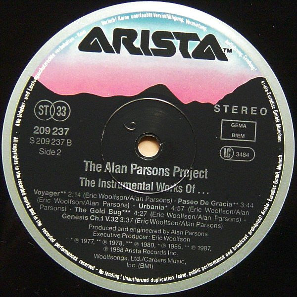 The Alan Parsons Project - The Instrumental Works