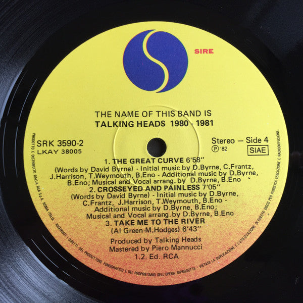 Talking Heads - The Name Of This Band Is Talking Heads
