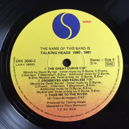 Talking Heads - The Name Of This Band Is Talking Heads