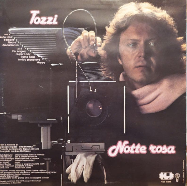 Umberto Tozzi - Notte Rosa
