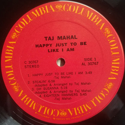 Taj Mahal - Happy Just To Be Like I Am