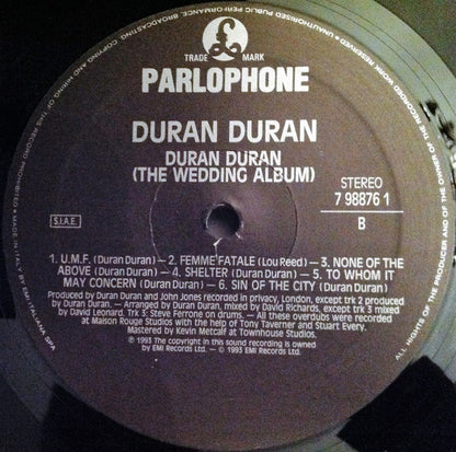 Duran Duran - Duran Duran (The Wedding Album)