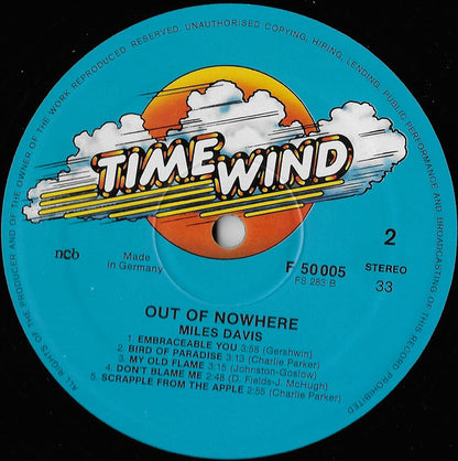 Miles Davis - Out Of Nowhere