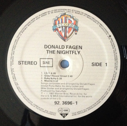 Donald Fagen - The Nightfly