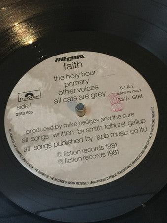 The Cure - Faith