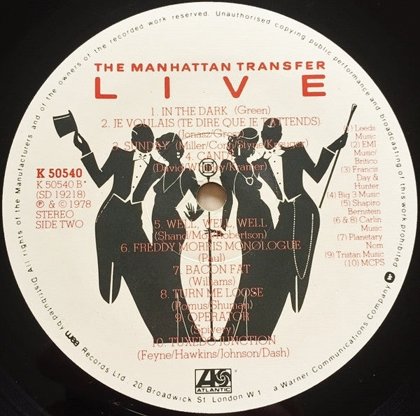 The Manhattan Transfer - Live