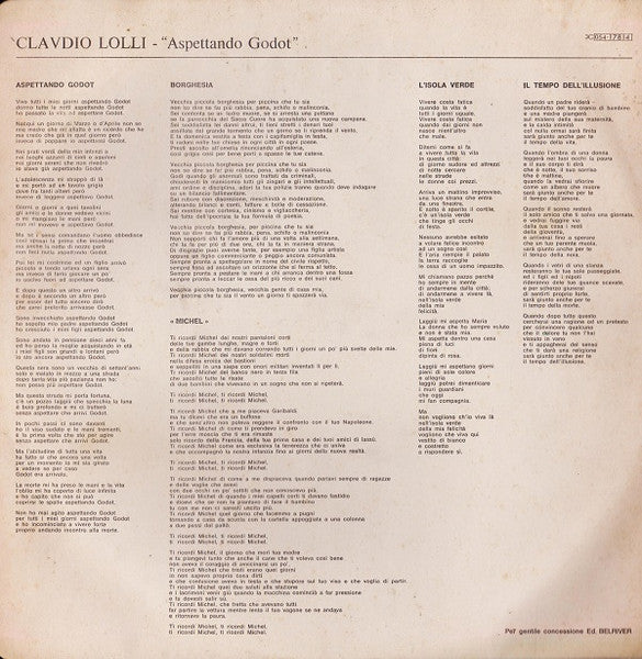 Claudio Lolli - Aspettando Godot