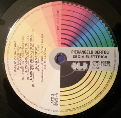 Pierangelo Bertoli - Sedia Elettrica