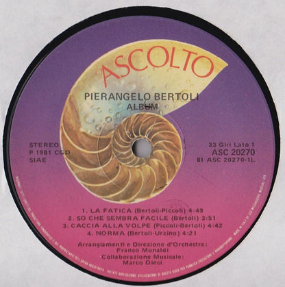 Pierangelo Bertoli - Album