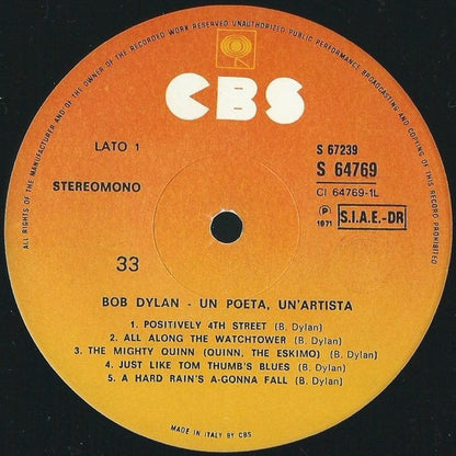Bob Dylan - Un Poeta Un Artista