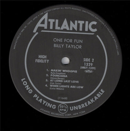 Billy Taylor - One For Fun