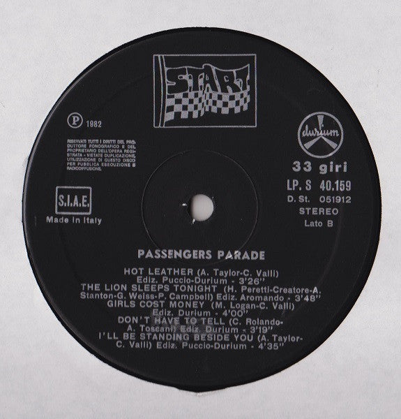 Passengers - Parade