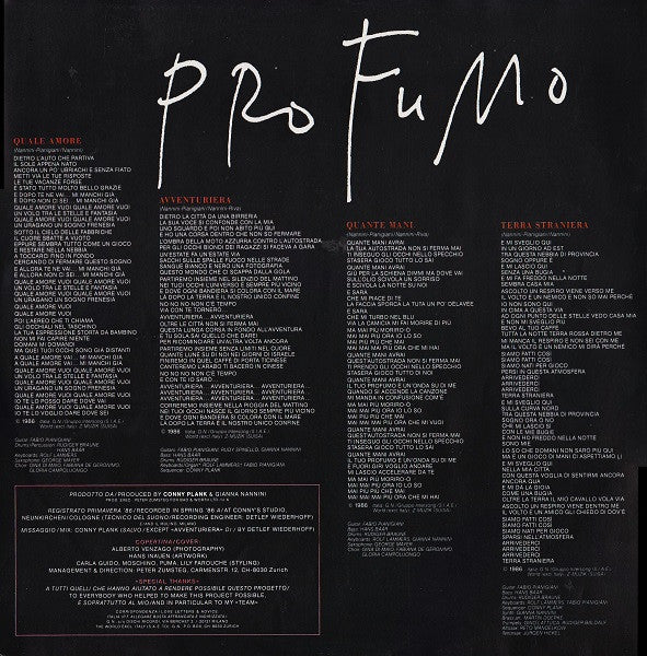 Gianna Nannini - Profumo