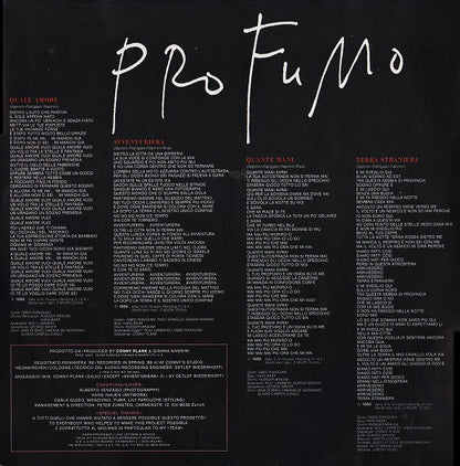 Gianna Nannini - Profumo