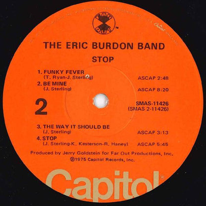 Eric Burdon Band - Stop