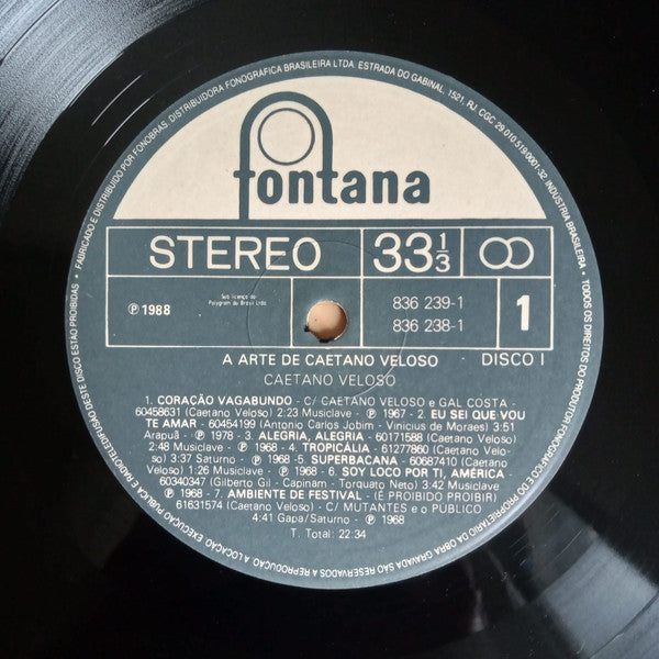 Caetano Veloso - A Arte De Caetano Veloso