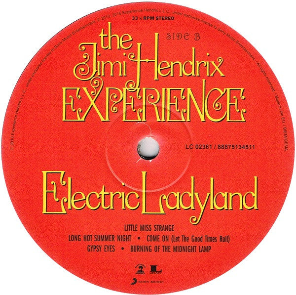 The Jimi Hendrix Experience - Electric Ladyland (nuovo)