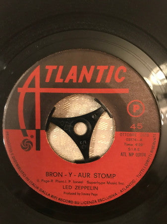 Led Zeppelin - Bron-Y-Aur Stomp / Immigrant Song (7")