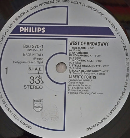 Alberto Fortis - West Of Broadway