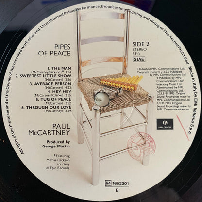 Paul McCartney - Pipes Of Peace