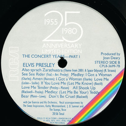 Elvis Presley - Elvis Aron Presley (1955-1980 - 25 Anniversary) (box)