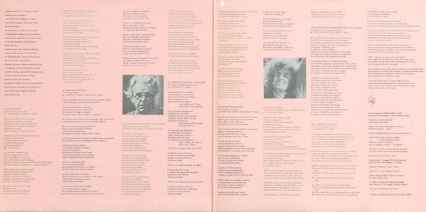 Angelo Branduardi - Branduardi Canta Yeats - Dieci Ballate Su Liriche Di William Butler Yeats