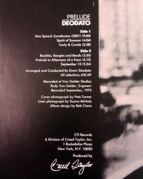 Eumir Deodato - Prelude