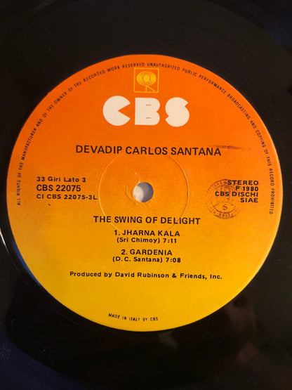 Carlos Santana - The Swing Of Delight