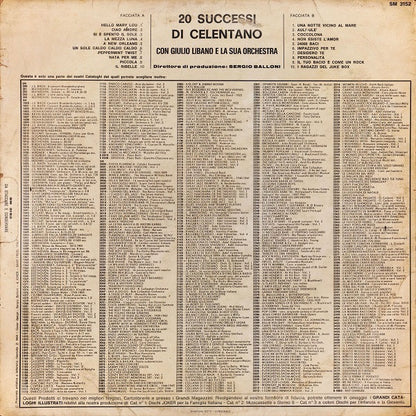 Adriano Celentano - 20 Successi Di Adriano Celentano