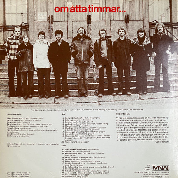 Bella Ciao - Om Åtta Timmar