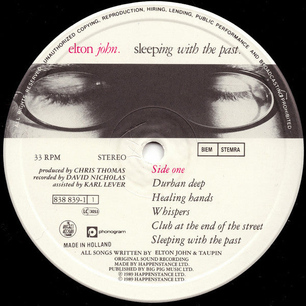 Elton John - Sleeping With The Past