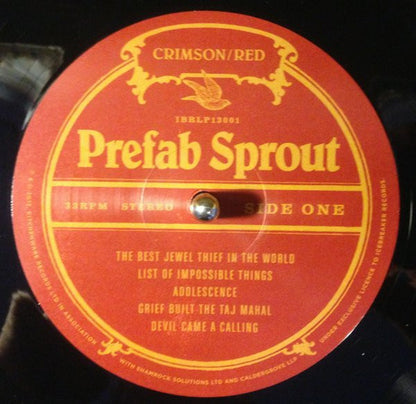 Prefab Sprout - Crimson / Red
