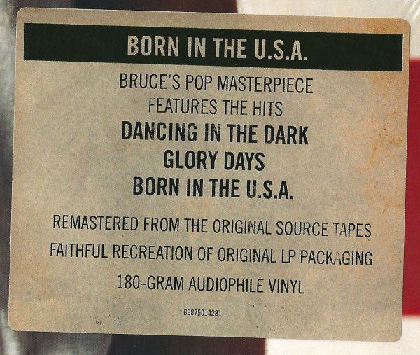 Bruce Springsteen - Born In The U.S.A. (nuovo)