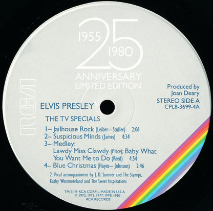 Elvis Presley - Elvis Aron Presley (1955-1980 - 25 Anniversary) (box)