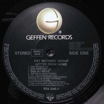 Pat Metheny Group - Letter From Home
