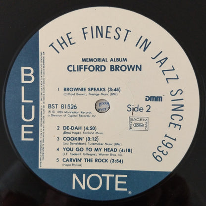 Clifford Brown - Memorial Album