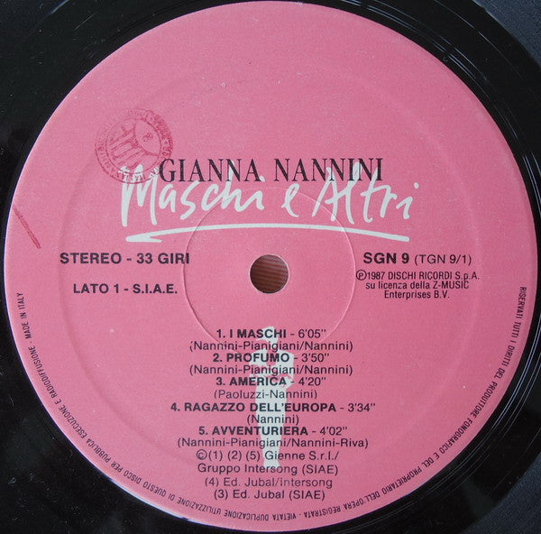 Gianna Nannini - Maschi E Altri