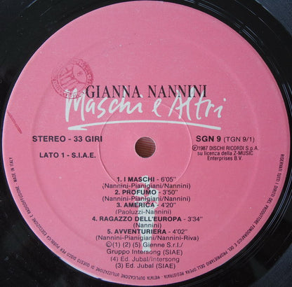Gianna Nannini - Maschi E Altri