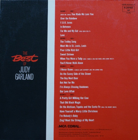 Judy Garland - The Best Of Judy Garland