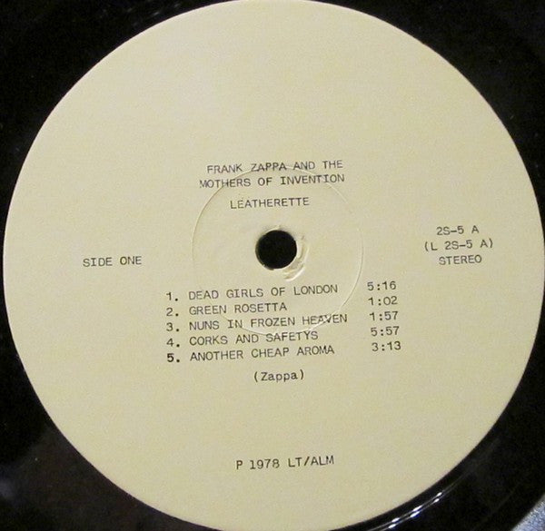 Frank Zappa - Leatherette (unofficial)