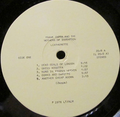 Frank Zappa - Leatherette (unofficial)