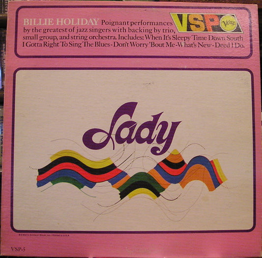 Billie Holiday - Lady