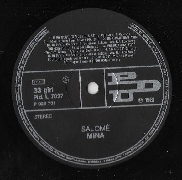 Mina - Salomè