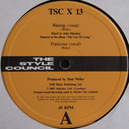 The Style Council - Waiting