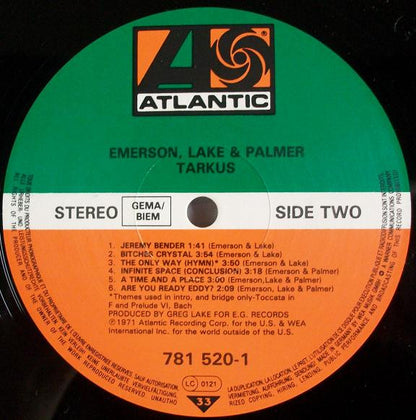 Emerson, Lake & Palmer - Tarkus