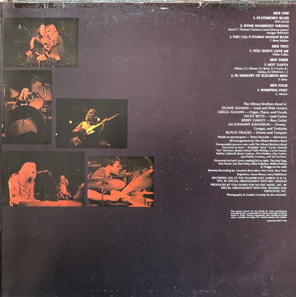 The Allman Brothers Band - The Allman Brothers Band At Fillmore East