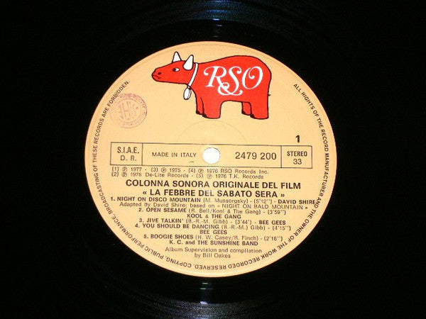Various - La Febbre Del Sabato Sera = Saturday Night Fever (Colonna Sonora Originale Del Film)