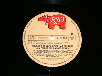 Various - La Febbre Del Sabato Sera = Saturday Night Fever (Colonna Sonora Originale Del Film)