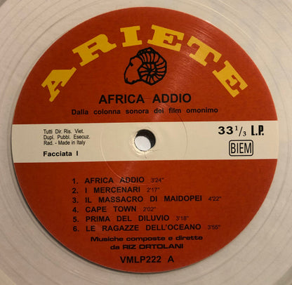 Riz Ortolani - Africa Addio (Colonna Sonora Originale Del Film) (nuovo)