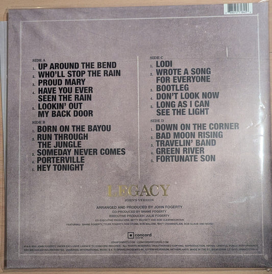 John Fogerty - Legacy: The Creedence Clearwater Revival Years (John's Version)